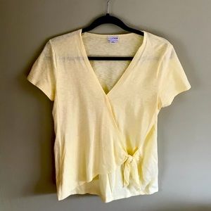 J. Crew wrap t-shirt